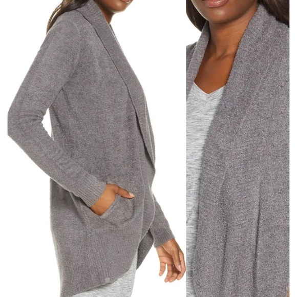 BAREFOOT DREAMS CozyChic Lite Circle Cardigan M - Picture 1 of 6